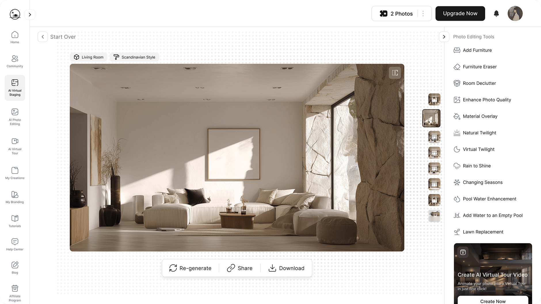 Virtual Staging by Collov AI